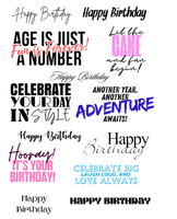 5 Crazy Ladies Birthday Sentiments
