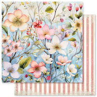 Paper Rose Botanical Blooms 12"x12" Paper Collection