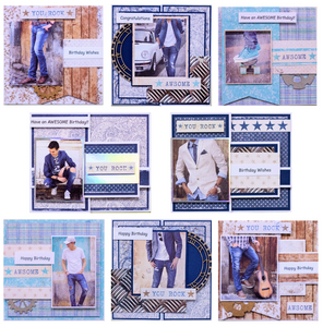 My Happy Place Card Kit - Men in Jeans