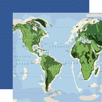 Carta Bella 12" x 12" Patterned Paper - Travel the World
