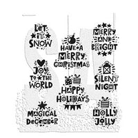 Tim Holtz Stamp set - Holiday Whatnots