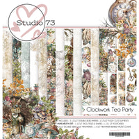 Studio 73 Paper Pack 12" - Clockwork Tea Party