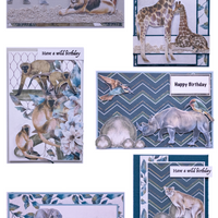 My Happy Place Card Kit - Wild Animals