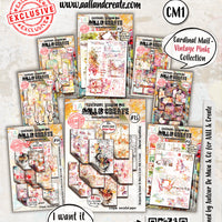 Aall and Create - Cardinal Mail- Vintage Pinks – Collection