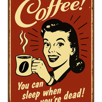 5 Crazy Ladies Stickers - Morning Tea