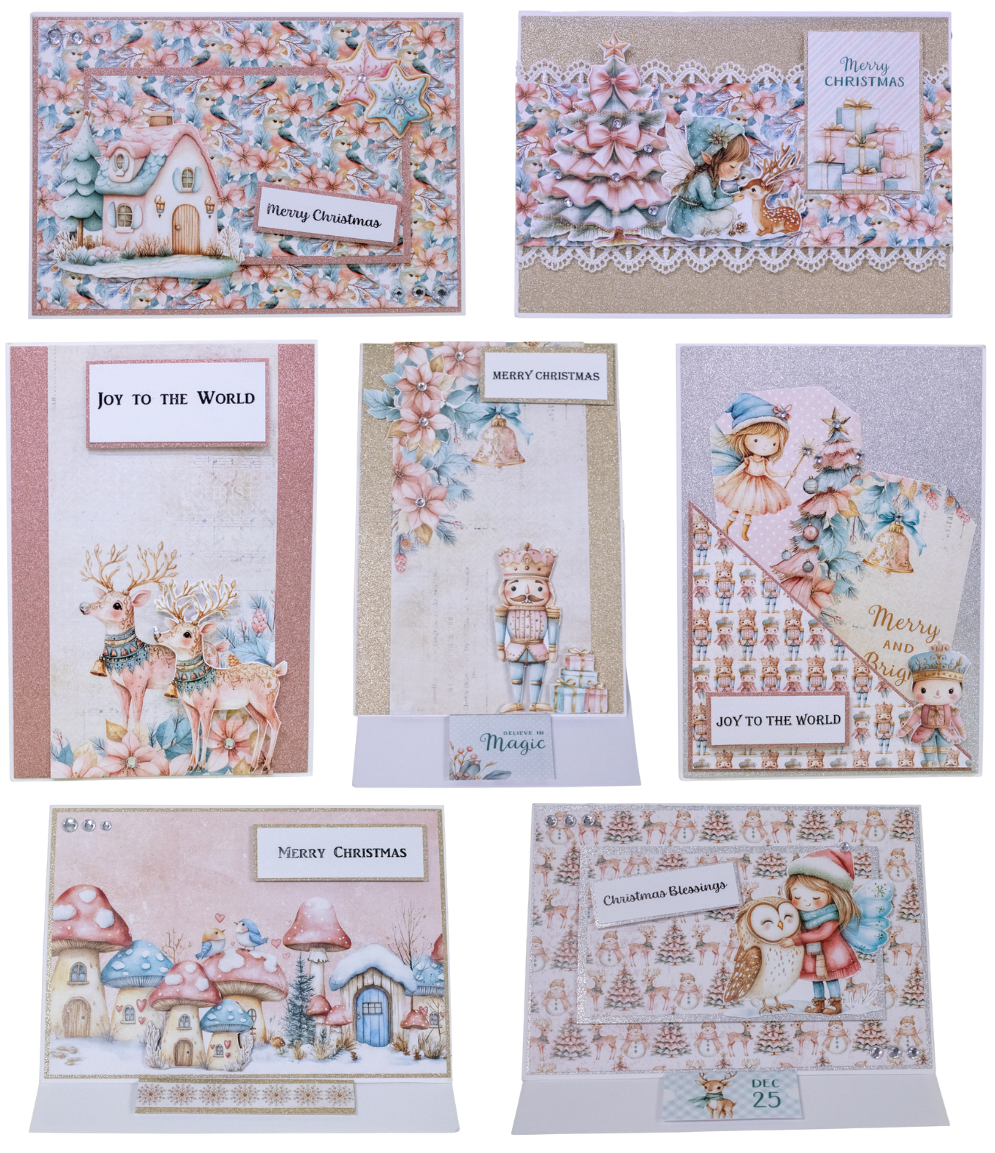 My Happy Place Card Kit - Christmas Fairytale