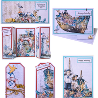 My Happy Place card kit - Cards with Marg Nautical
