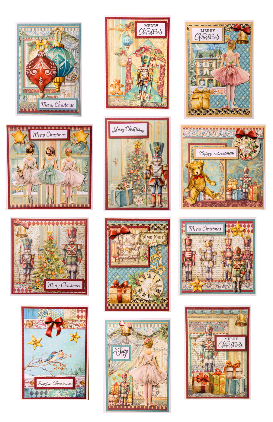 My Happy Place Card Kit - Nutcracker Christmas Cards