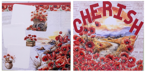My Happy Place Double Layout Scrapbook Kit - August 2025 Cherish