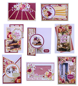 Saturday 29th March 2025 - Vintage Rose Card Kit - 10am-1pm