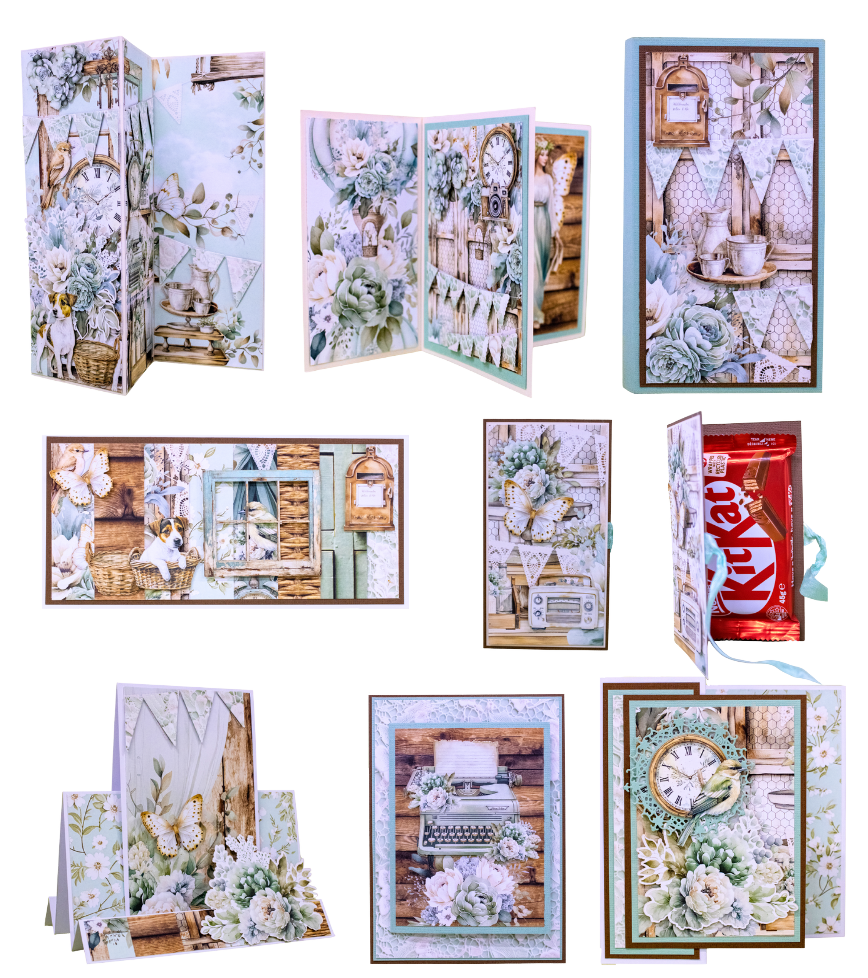 My Happy Place Card Kit - Rustic Charms