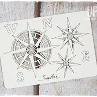 Snipart Chipboard - Compass