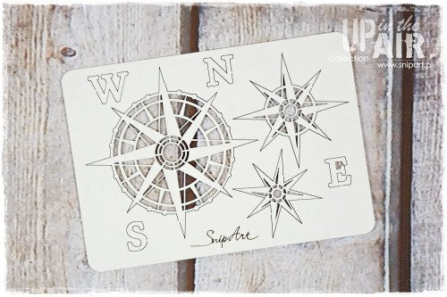 Snipart Chipboard - Compass