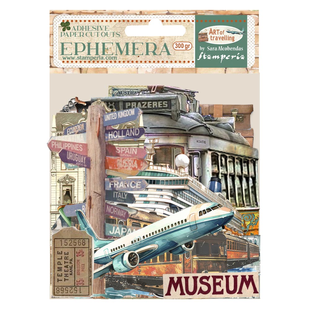 Stamperia Ephemera - Art of Travelling