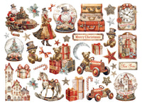 Stamperia Die Cuts - Gear Up for Christmas
