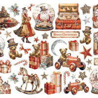 Stamperia Die Cuts - Gear Up for Christmas