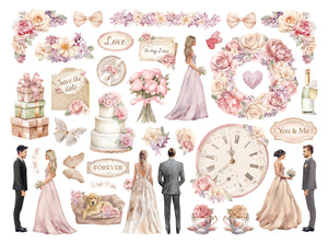 Stamperia Die cuts assorted - Romance Forever Ceremony Edition