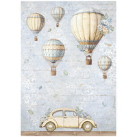 Stamperia Selection 6 Rice Paper A4 -  Timeless
