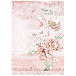 Stamperia Rice Paper - Roseland: Flowers