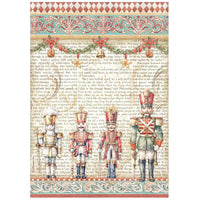 Stamperia Selection 6 Rice Paper A4 - The Nutcracker
