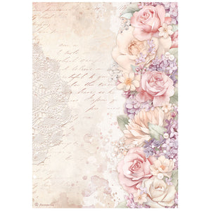 Stamperia Rice Paper Selection 6 A4 - Romance Forever