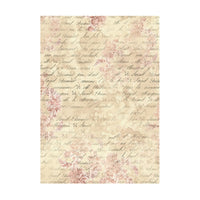 Stamperia Selection 8 Rice Paper A6 - Shabby Rose
