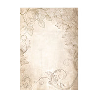 Stamperia Selection 8 Rice Paper A6 Backgrounds -  Golden Harmony
