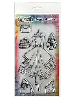 Dylusions Stamp Set - Ladies Who Lunch