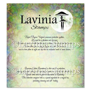 Lavinia Stamp Set - Thyme & Rosemary Words