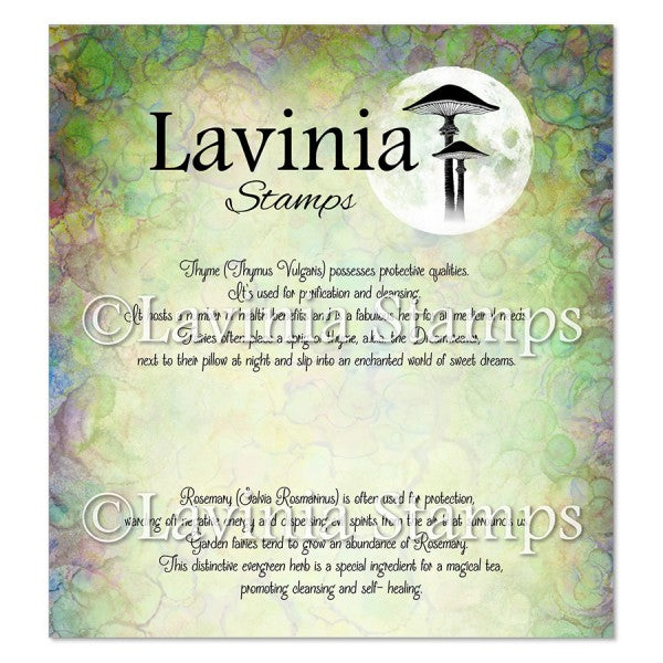 Lavinia Stamp Set - Thyme & Rosemary Words