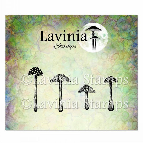 Lavinia Stamp Set - Purple Cap Mushrooms