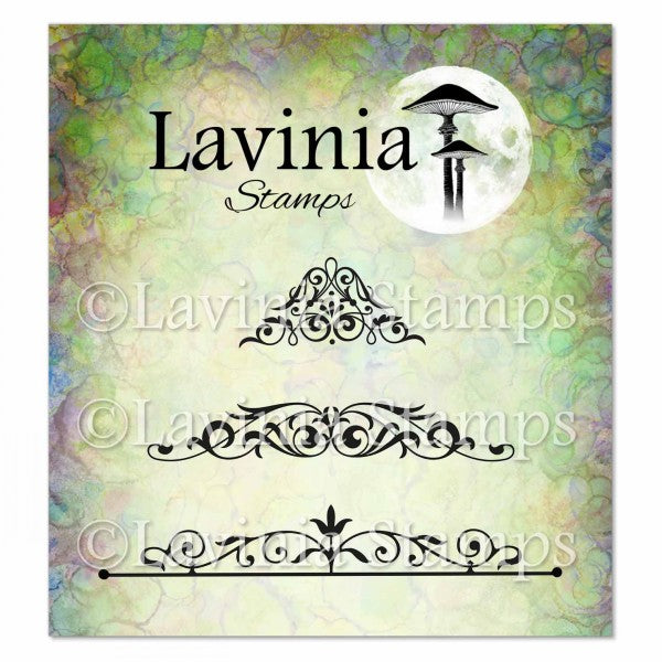 Lavinia Stamp Set - Vintage Swirls