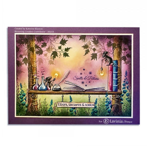 Lavinia Stamp Set - Book of Spells