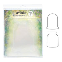 Lavinia Sticker Stencil 9 - Moon Jar Collection