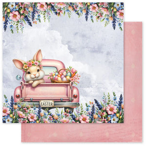 Paper Rose 12" x 12" Patterned Paper - Easter Time Basics D