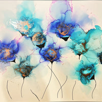 Thursday 12th September 2024 - Alcohol Ink Flowers - 6-8pm