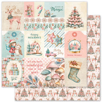Paper Rose 12" x 12" Patterned Paper - Fairytale Christmas A