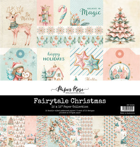 Paper Rose Paper Collection 12x12 - Fairytale Christmas