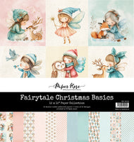 Paper Rose Paper Collection 12x12 - Fairytale Christmas Basics
