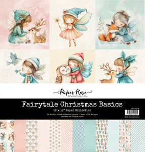 Paper Rose Paper Collection 12x12 - Fairytale Christmas Basics