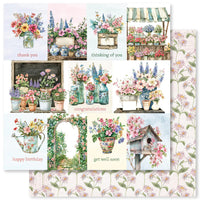 Paper Rose Paper Collection 6"x6" - Flower Shoppe
