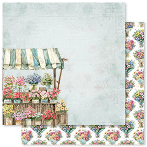 Paper Rose Paper Collection 12"x12" - Flower Shoppe