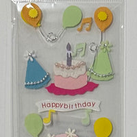 Jenni B Stickers - Happy Birthday 16pcs