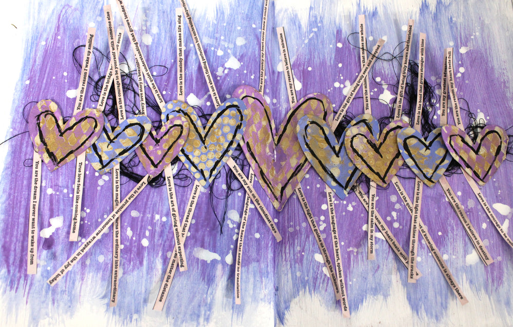 Saturday 22nd November 2025 - Sentimental Hearts Art Journal - 9:30am-12:30pm