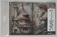 5 Crazy Ladies Journal Papers A5 - Fairy Fantasy
