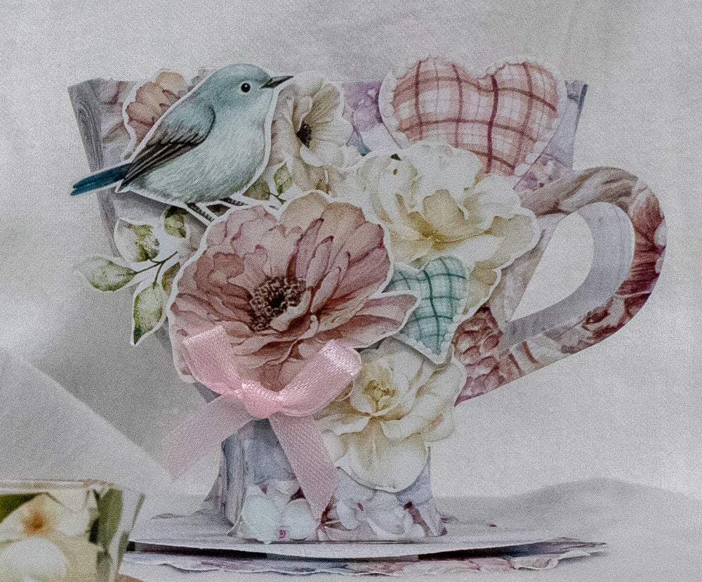 Tea Cup Bundle - Blue/Pink