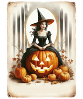 5 Crazy Ladies Stickers - Halloween Sentiments
