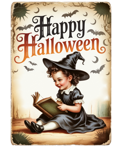 5 Crazy Ladies Stickers - Halloween Sentiments