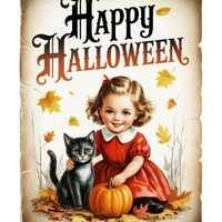 5 Crazy Ladies Stickers - Halloween Sentiments