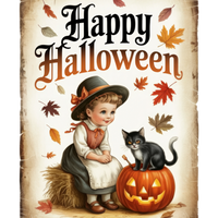 5 Crazy Ladies Stickers - Halloween Sentiments